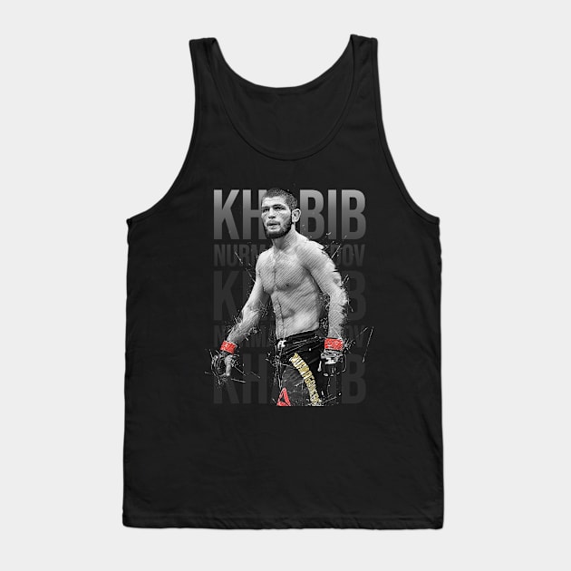 Khabib Nurmagomedov Tank Top by Creativedy Stuff